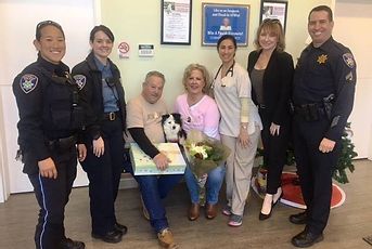 Vacaville Police Department Honors Saving Gracie
